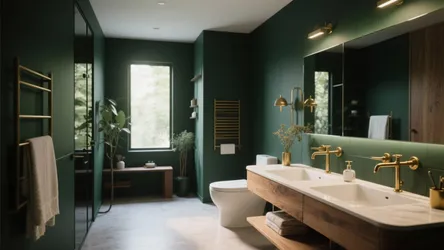 10 Dark Green Bathroom Ideas You'll Love