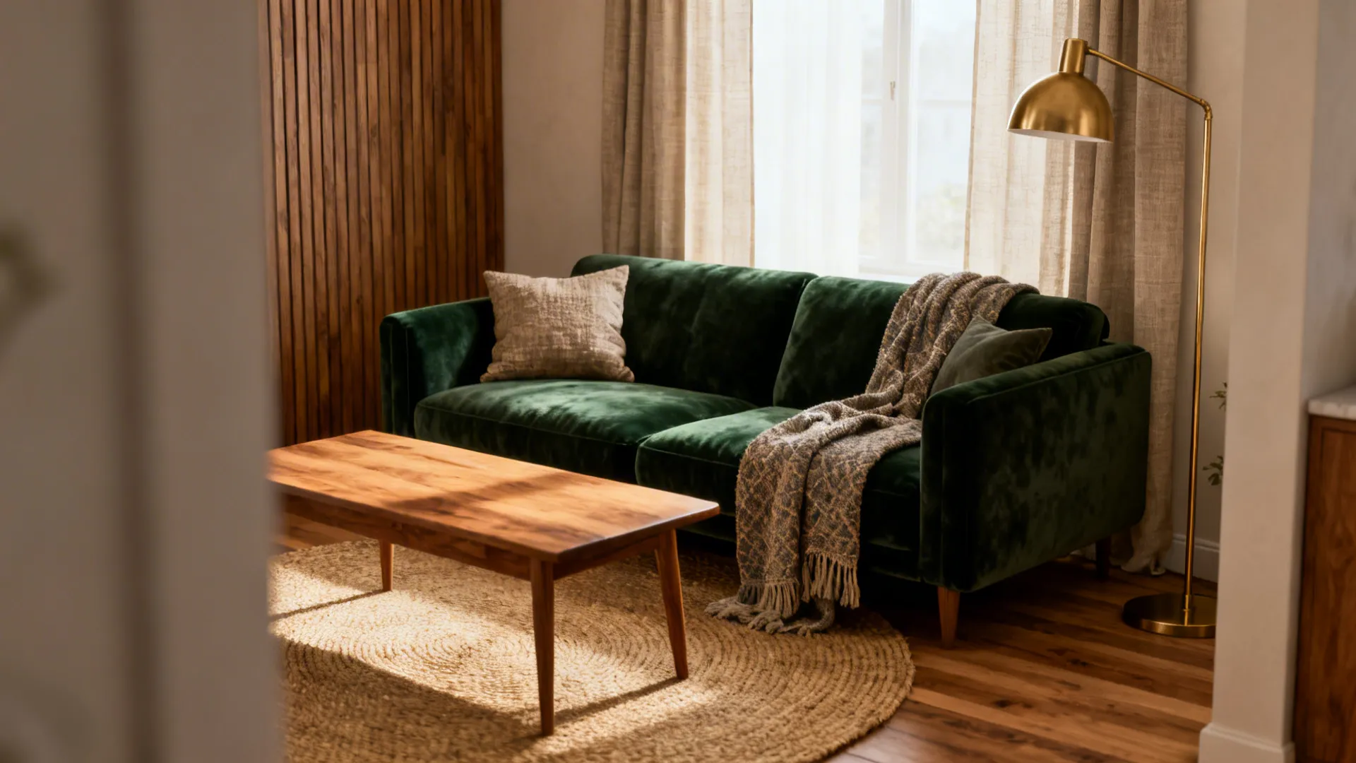 Dark Green Couch Living Room Ideas — 5 Inspo