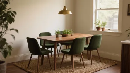 5 Inspiring Ideas for Dark Green Dining Room Chairs