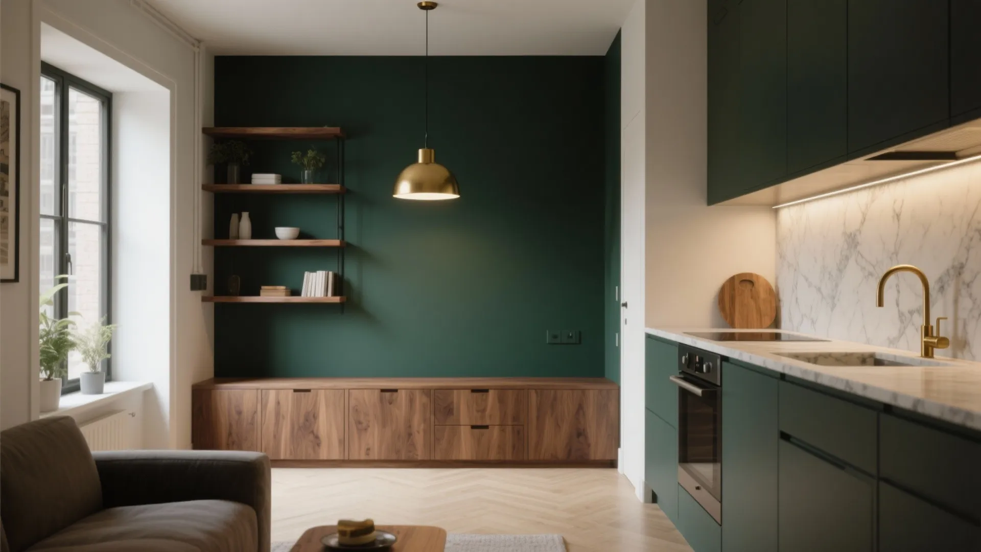 Dark Green Interior Paint: 5 Inspiring Ideas: How to use dark green interior paint in small spaces — practical tips from my 10+ years designing homes