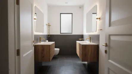 Dark Grey Bathroom Tile Ideas — 5 Inspo