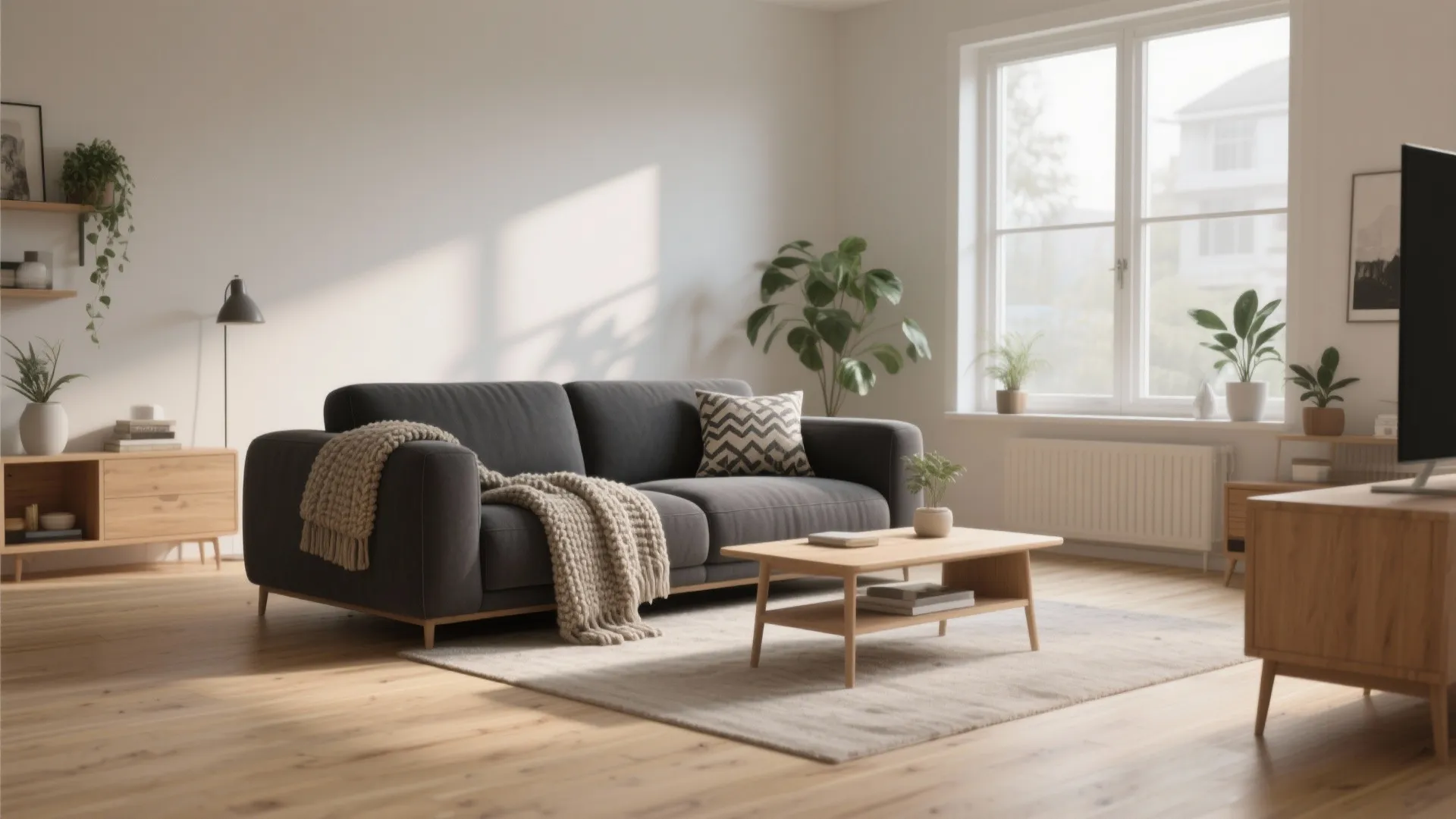 Dark Grey Sectional Ideas: 5 Stylish Ways: Creative living room concepts for dark grey sectionals that maximize style and small-space function