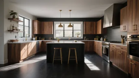 10 Dark Kitchen Floor Ideas for Stunning Contrast