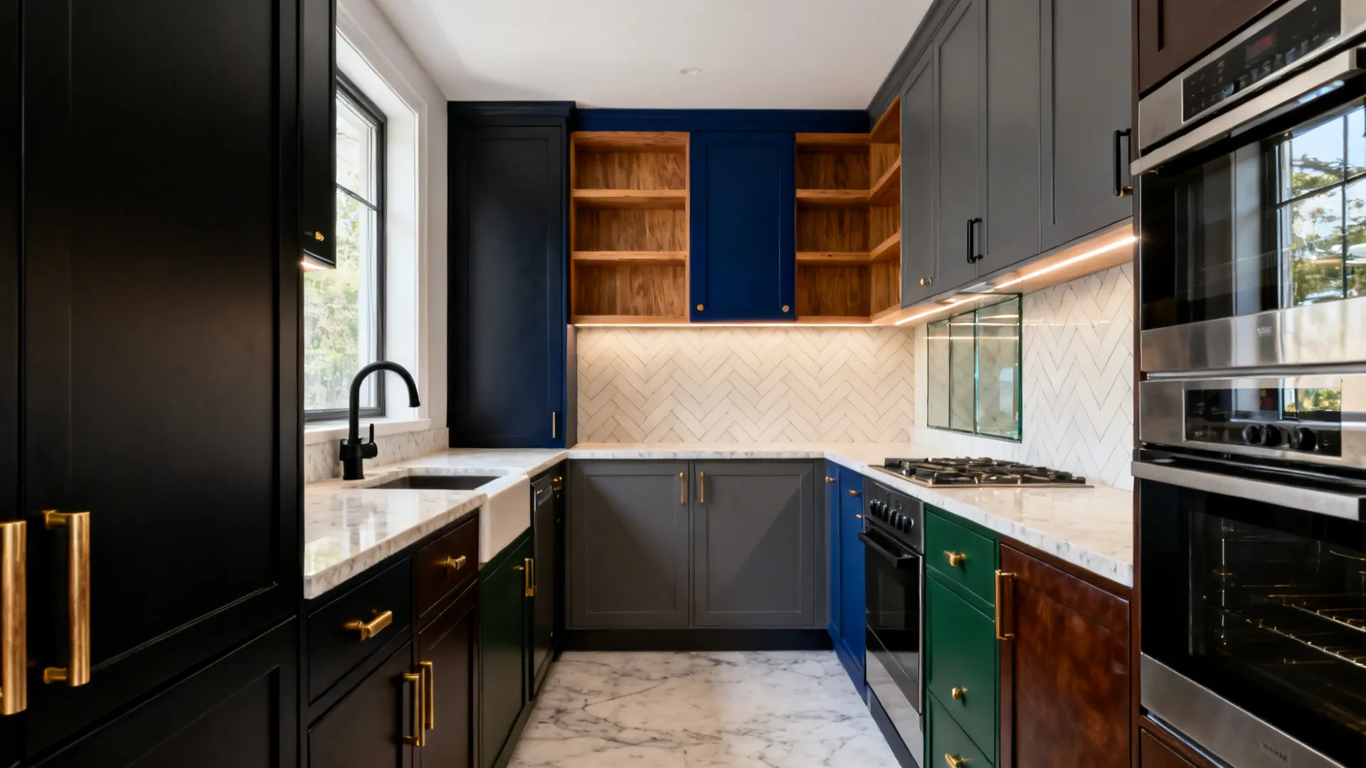 5 Dark Kitchen Cabinet Color Ideas That Truly Work: As a senior interior designer, here are five expert-backed, real-world dark cabinet solutions for stylish small kitchens