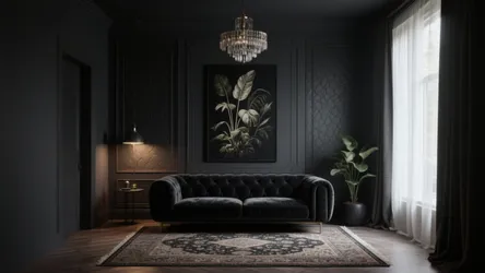 10 Dark Moody Living Room Ideas