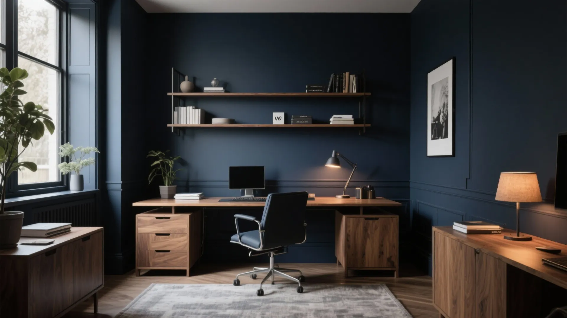 2. Dark, Moody Wall Colors