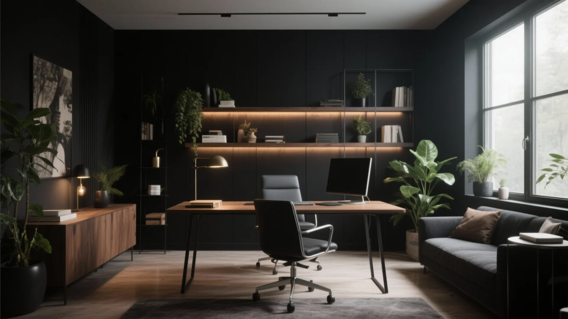 5 Dark Office Design Ideas You’ll Love: Stylish and Functional Inspirations for Embracing Dark Tones in Your Workspace