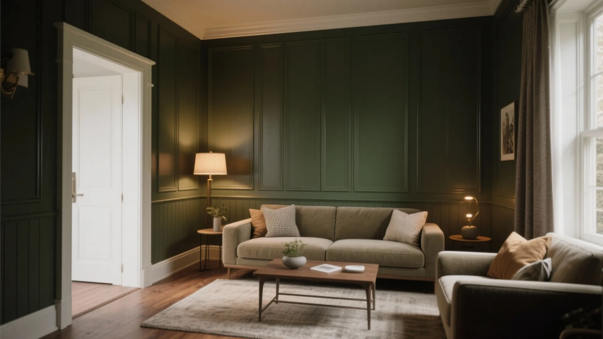 2. Painted Shaker Panels