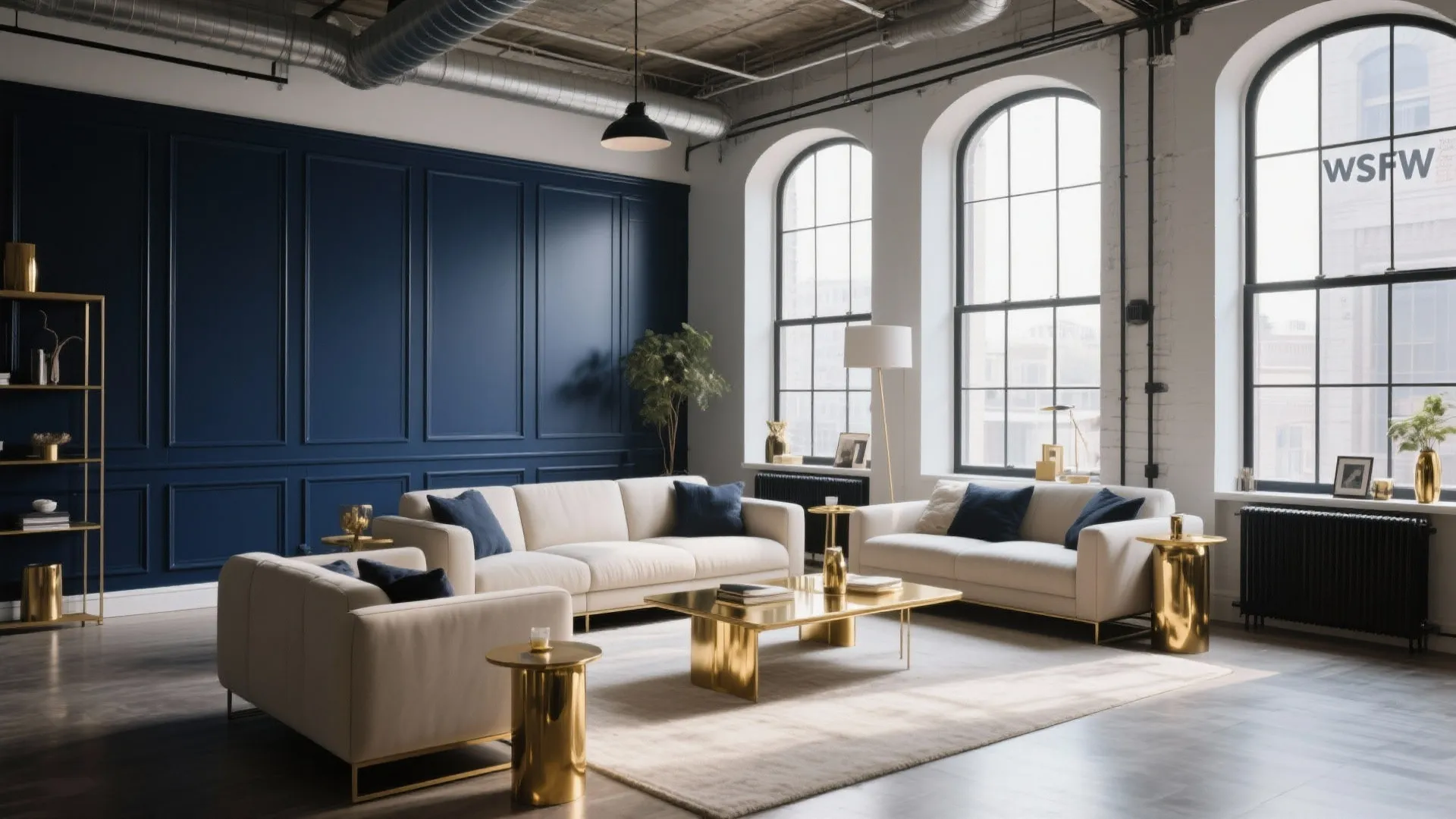 Dark Painted Panels for Drama