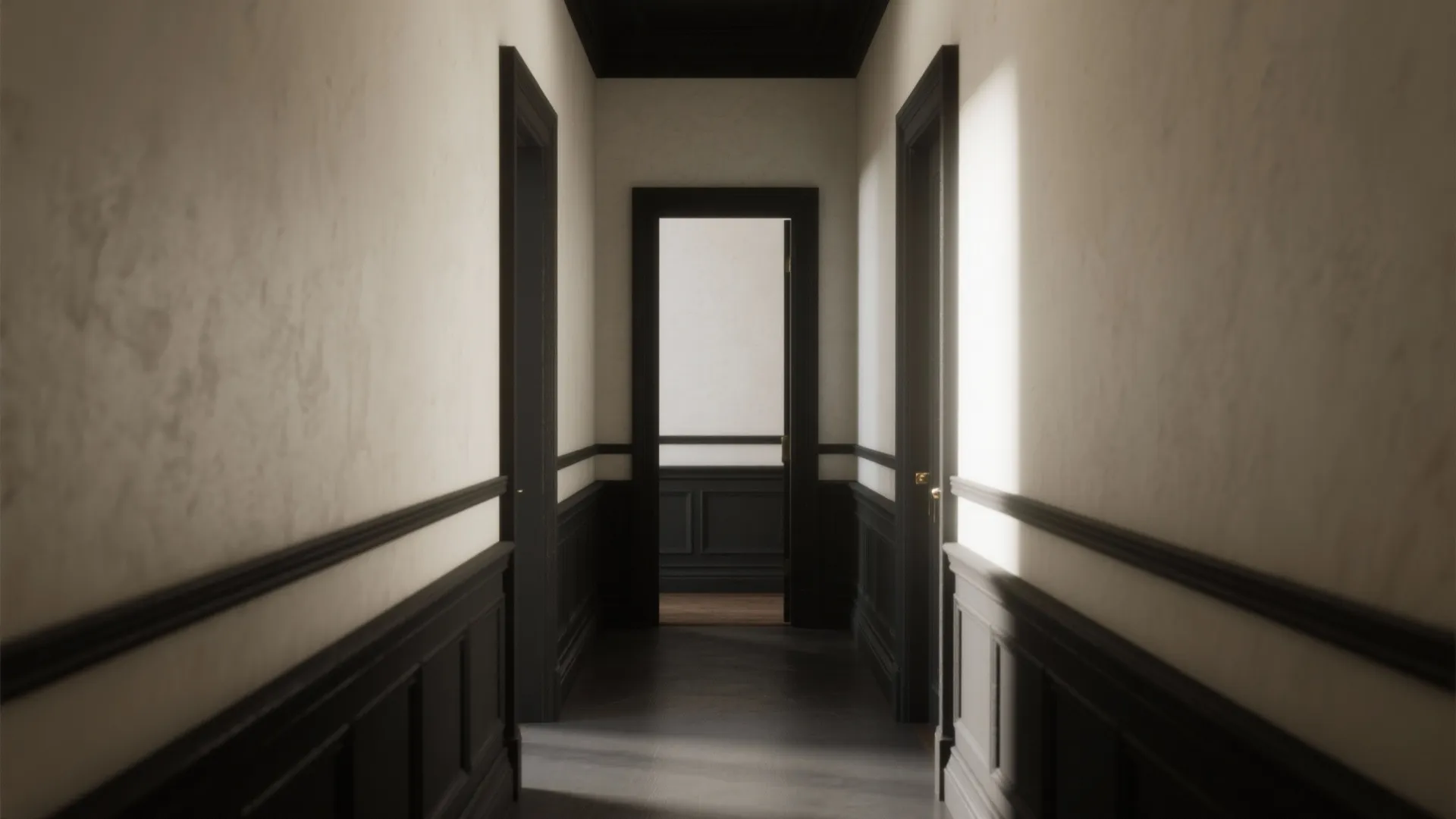 3. Dark Trim as a Frame