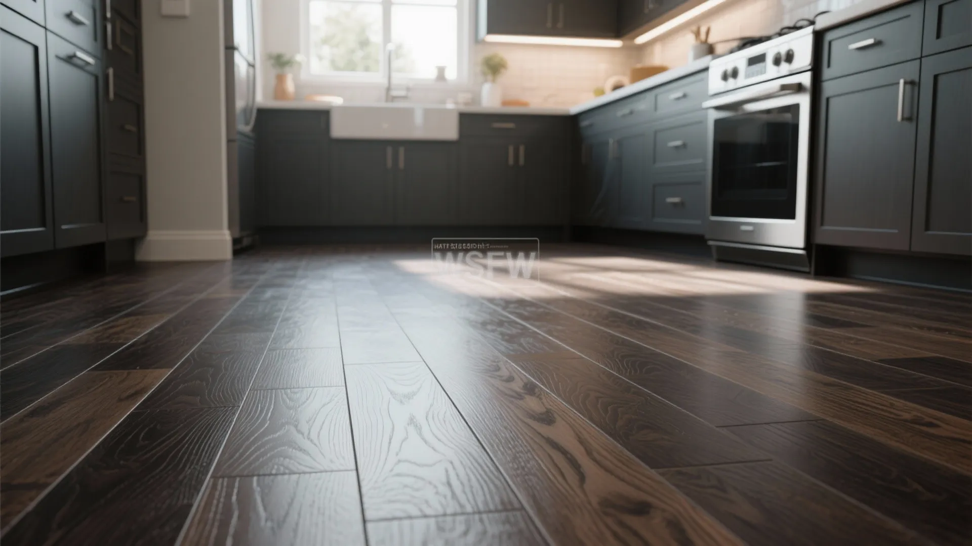7. Dark Vinyl Plank