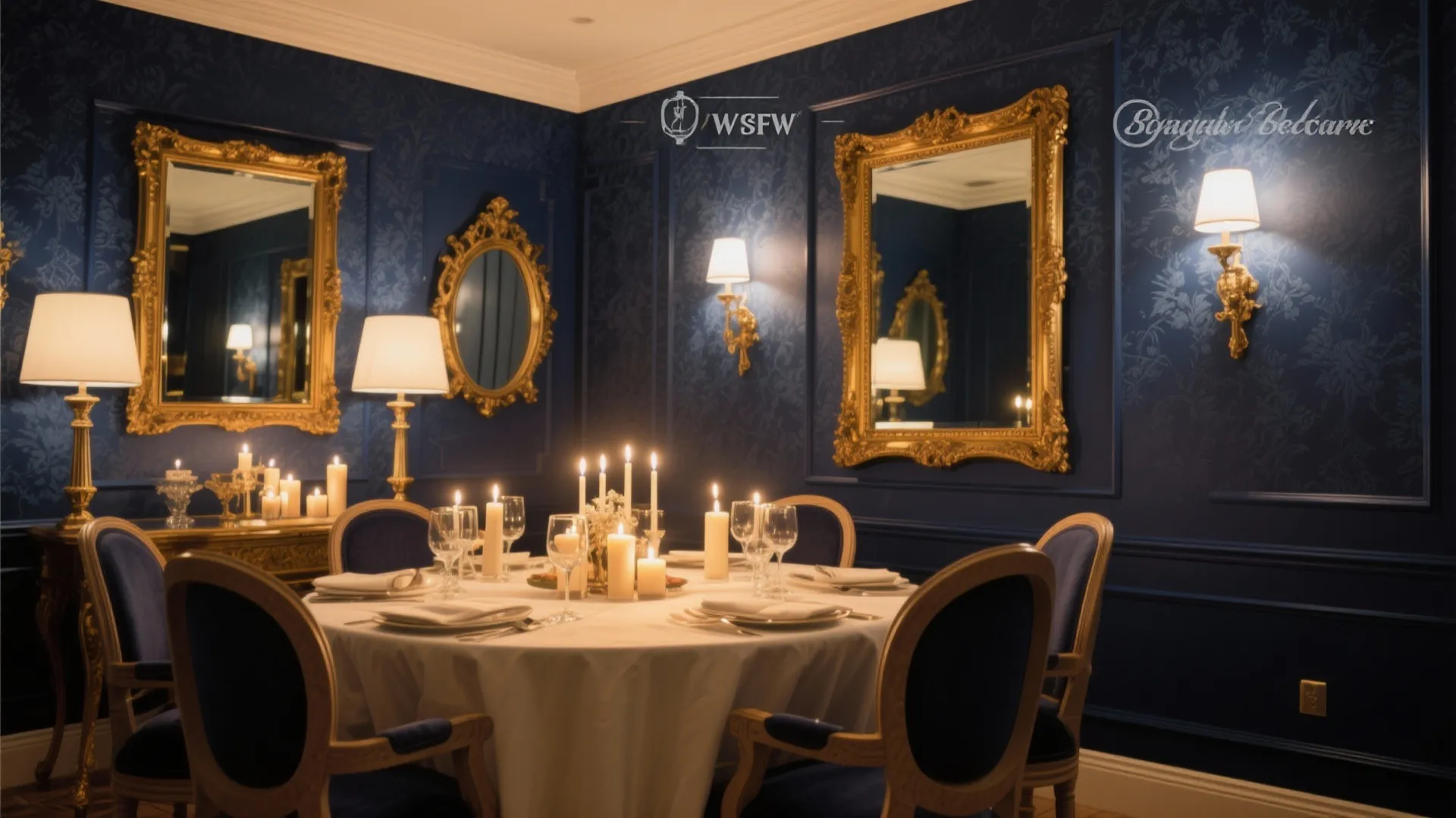 3. Dramatic Dark Walls