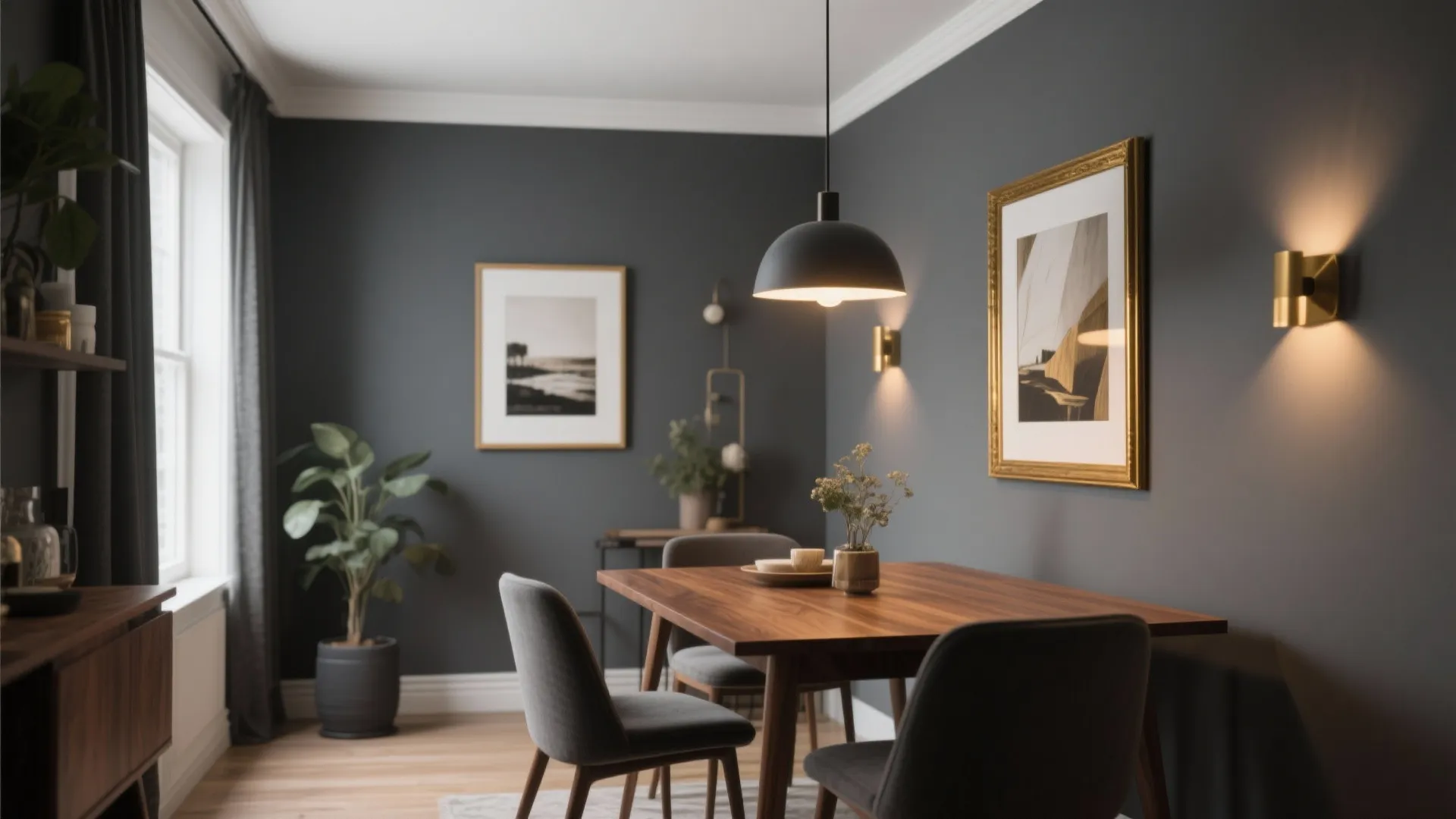 4. Dark Walls for Drama