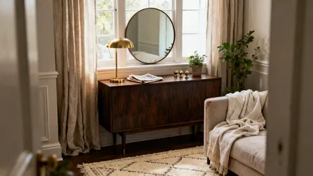 5 Living Room Ideas for Dark Wood Furniture