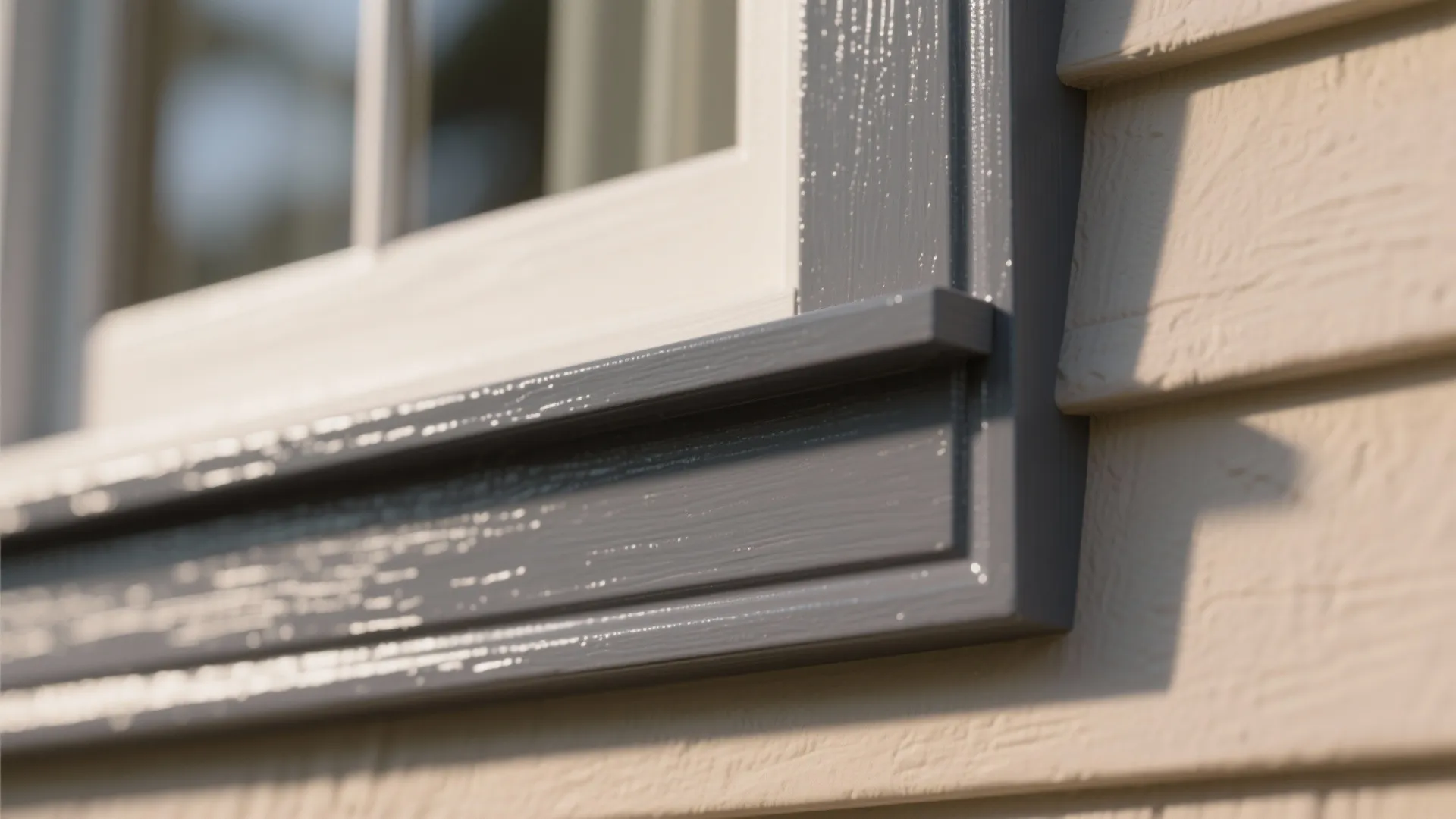 2. Paint trims slightly darker for a modern, tailored look