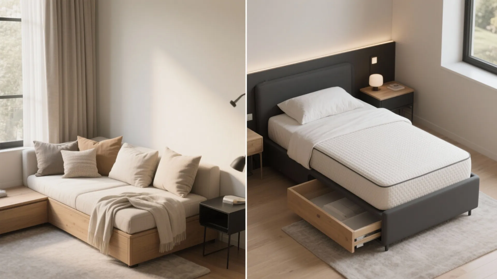 [Section: Inspiration 2] Daybed or Sofa Bed—But Make It Truly Sleepable