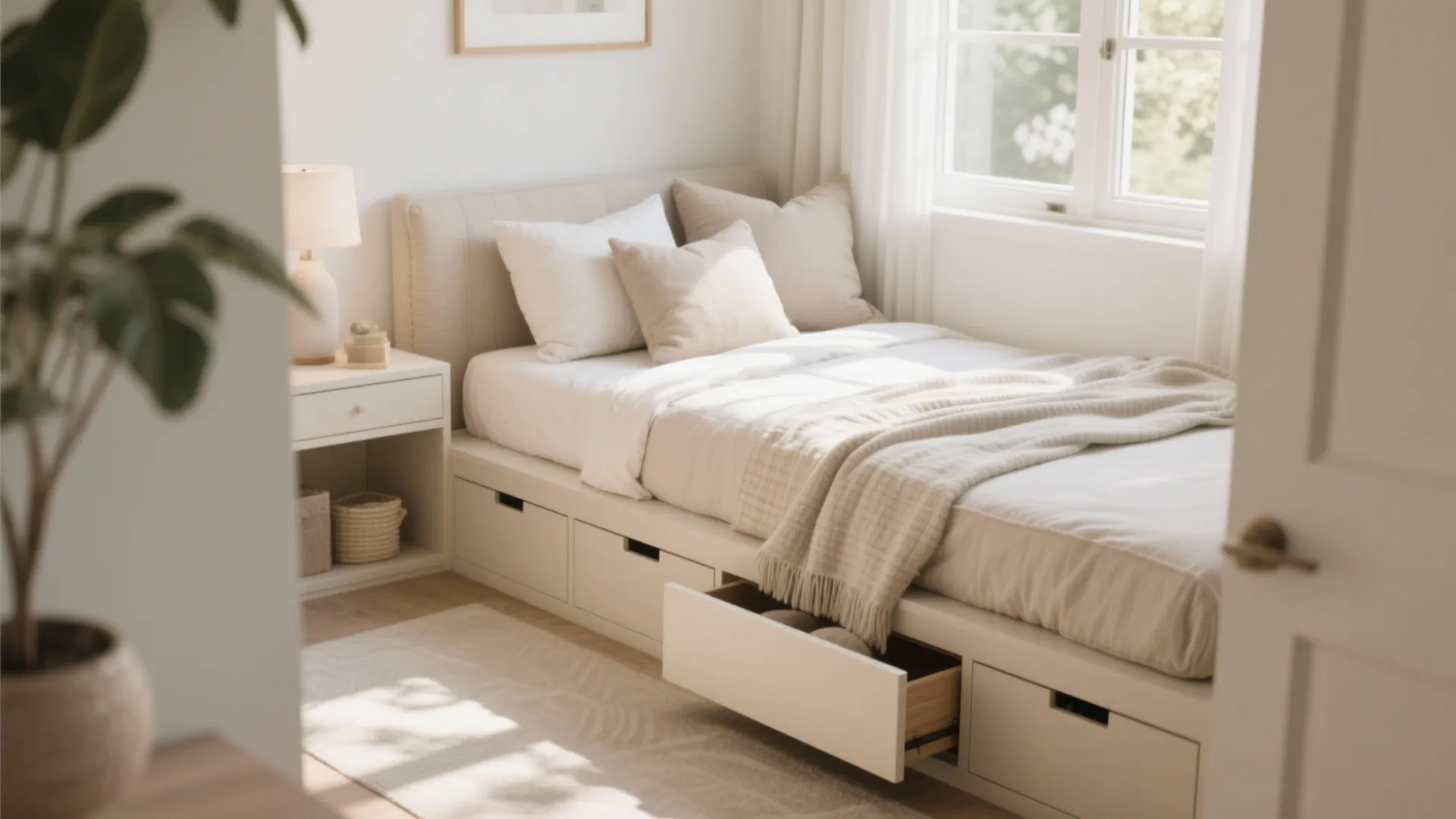 3. Daybed with Storage Drawers
