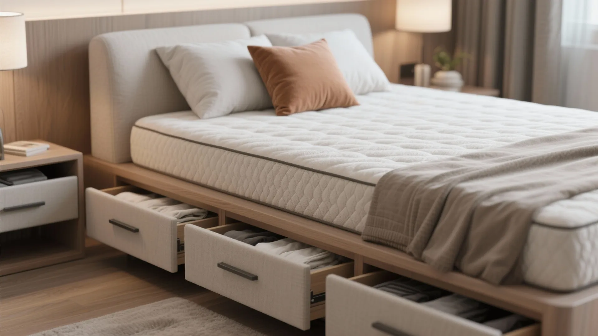 4. Daybed or Sofa Bed with Storage