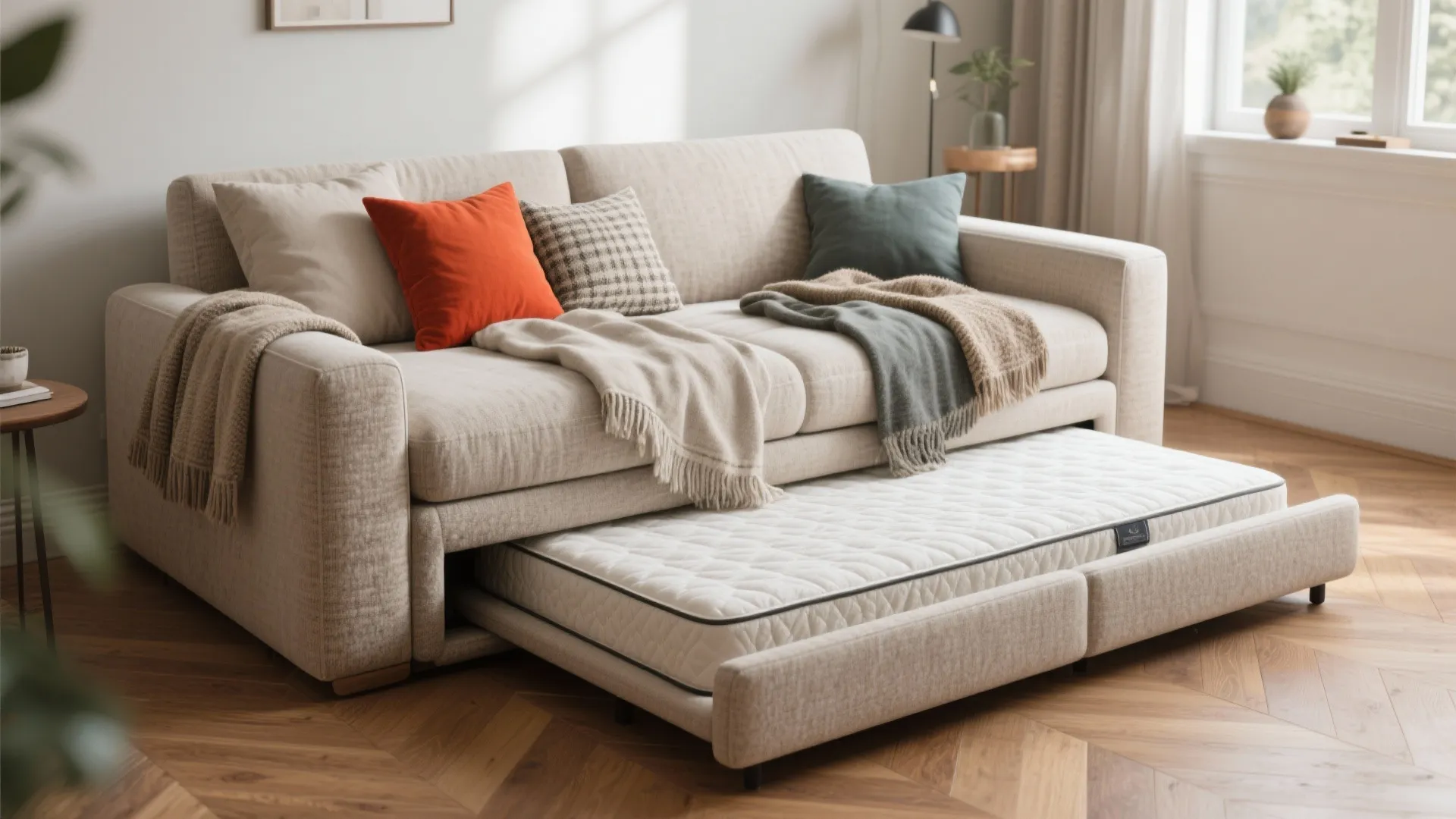 2. Daybed with trundle and multi-use upholstery