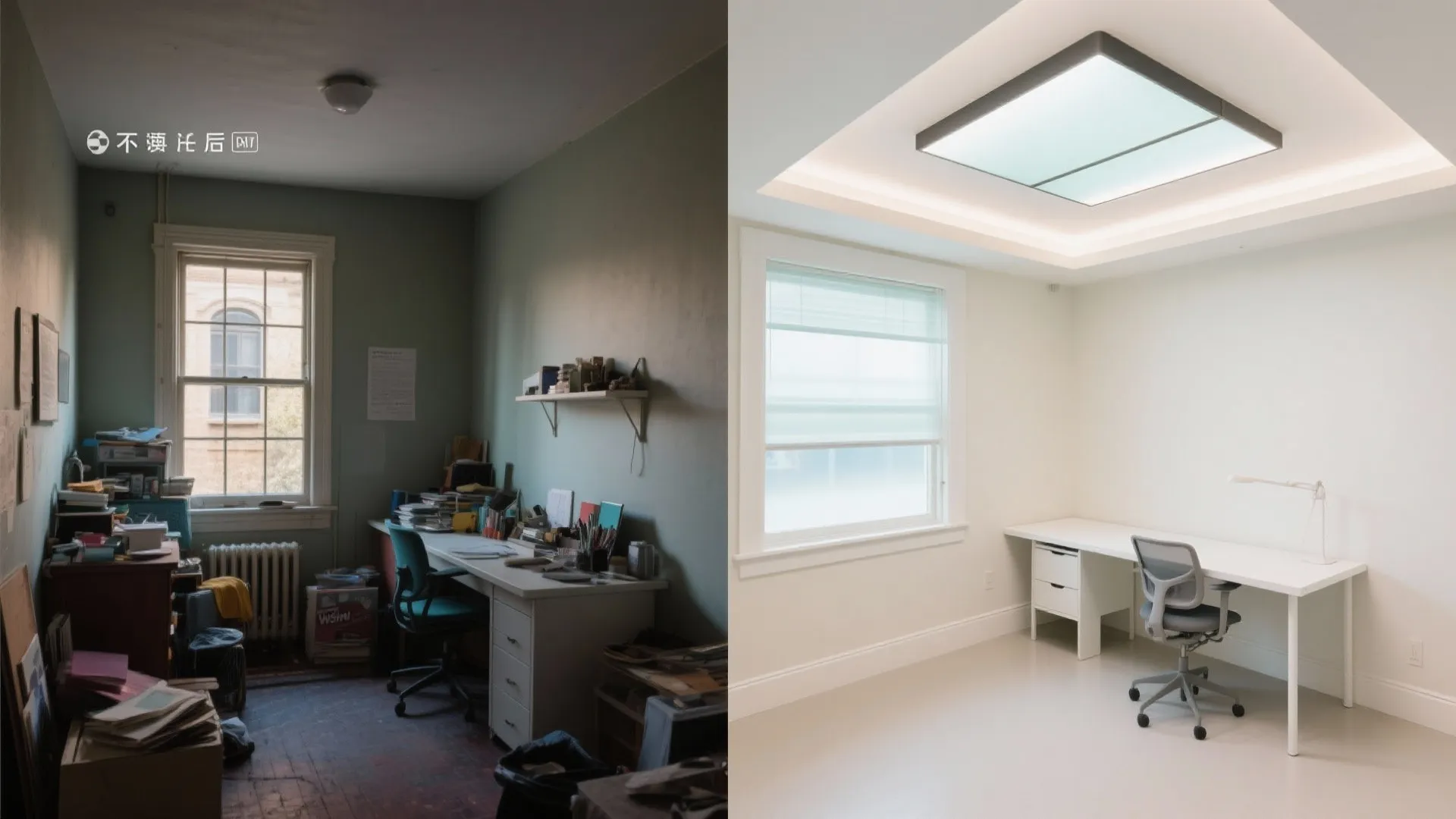 Daylight first: clear sightlines with light colors and glazing