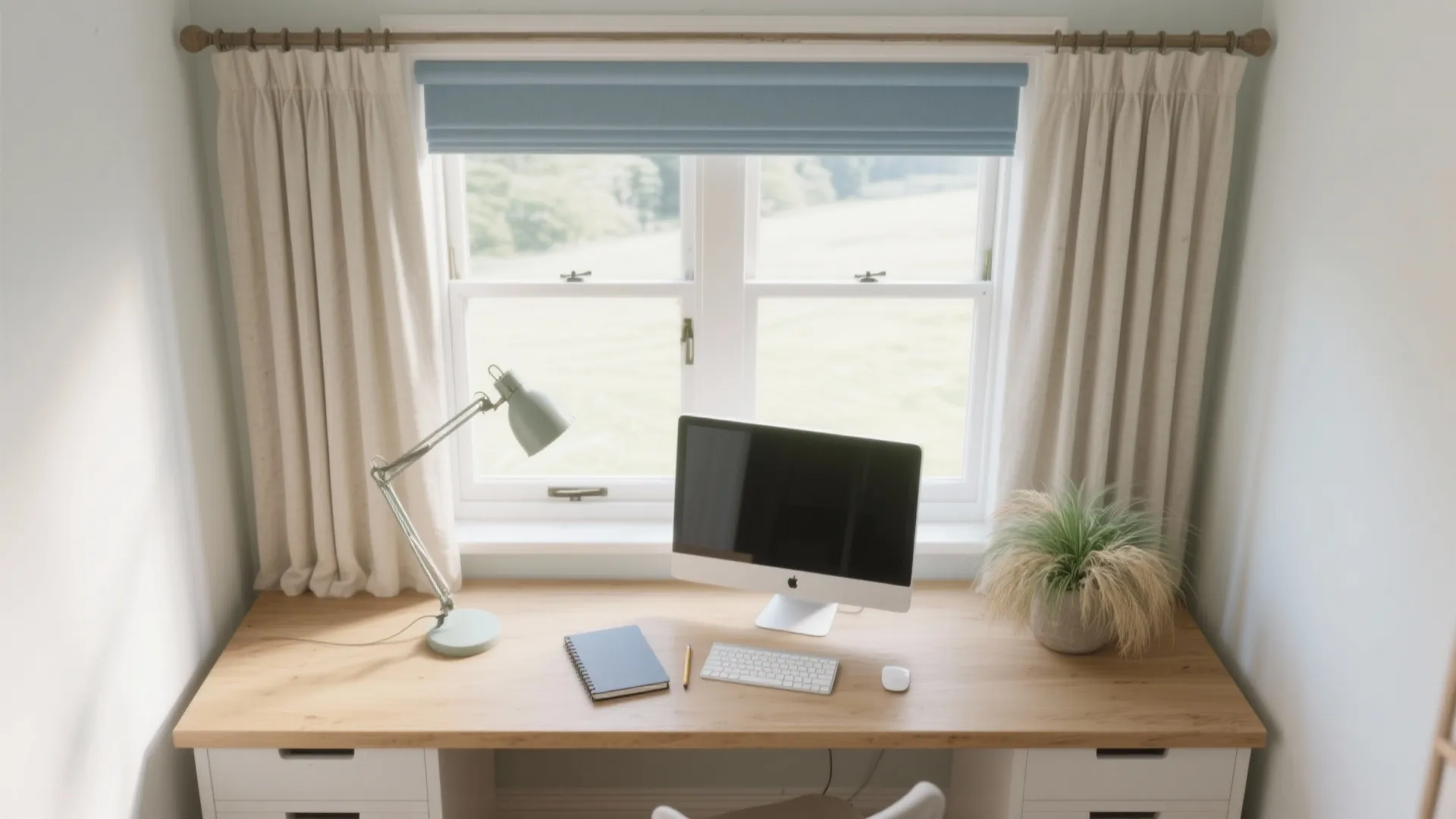 Daylight-First Desk Placement