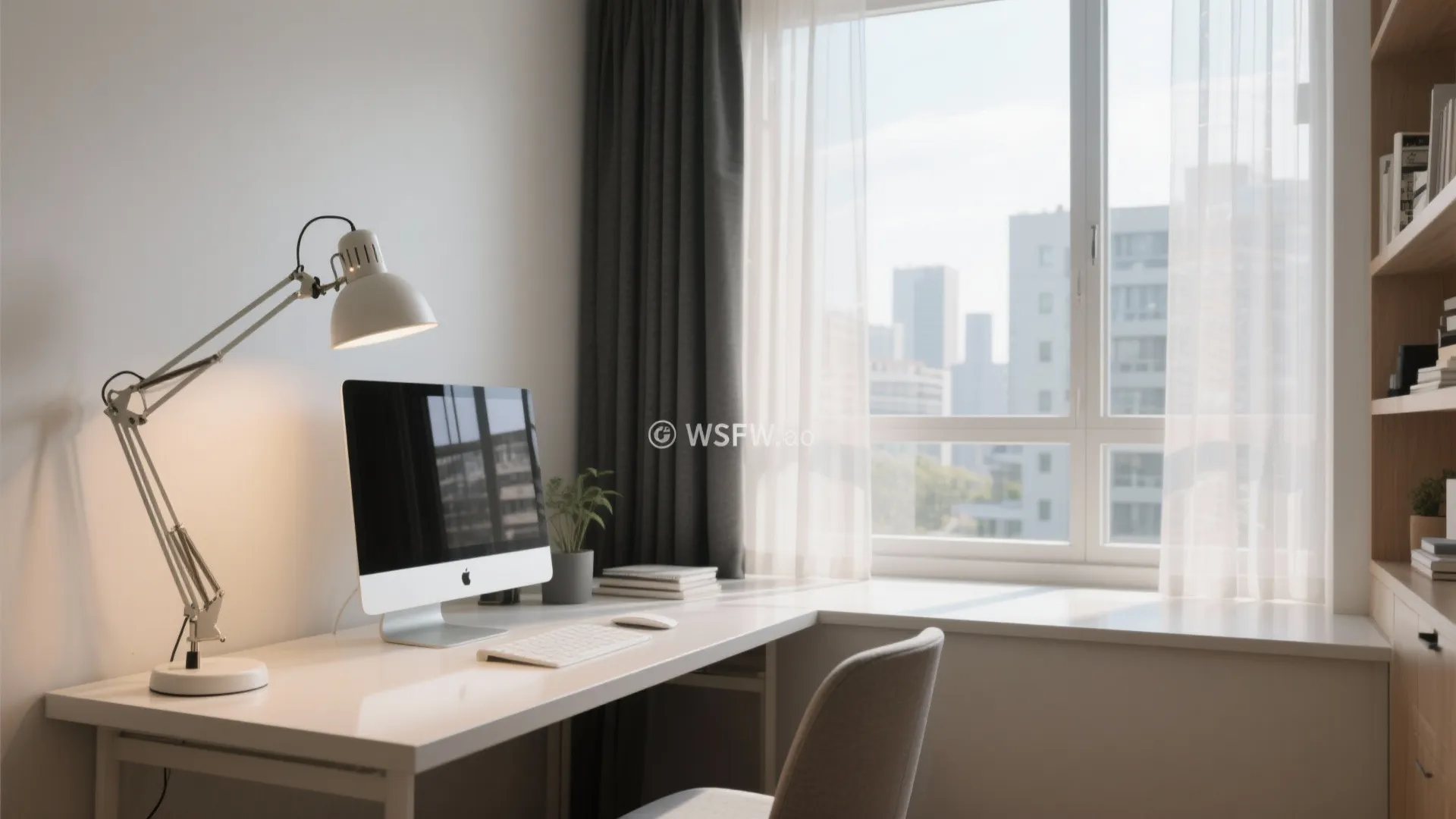 Daylight and Glare Control: North Light, Sheers, and Task Lamps