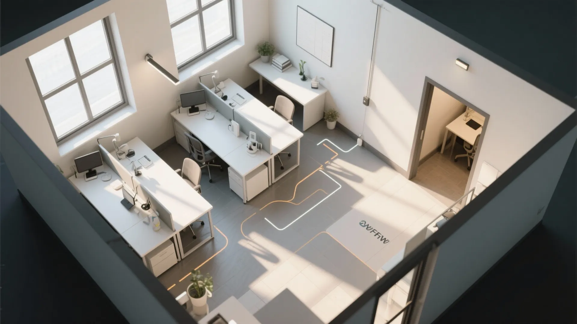 3. Orient furniture for daylight and movement