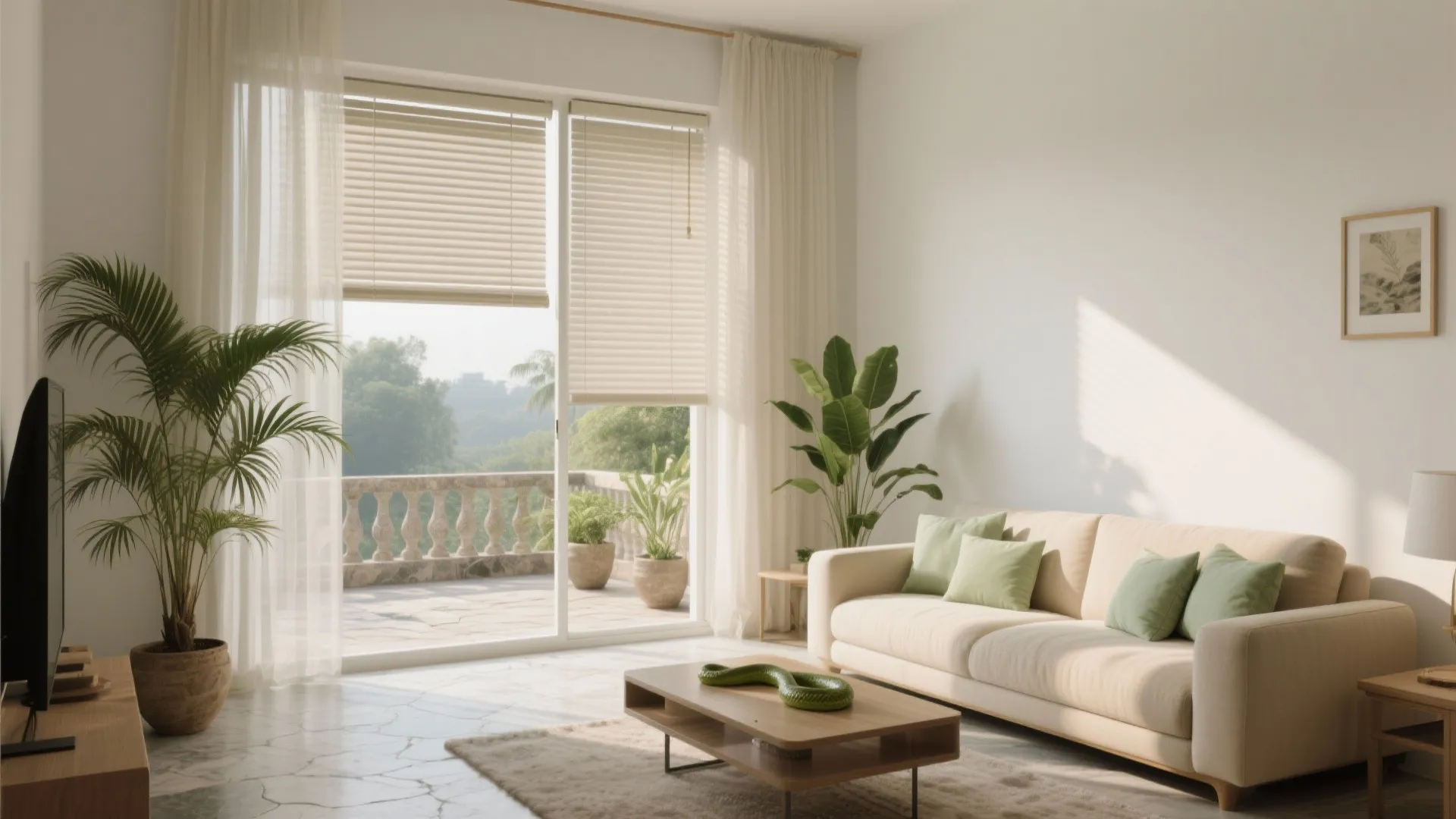 Daylight, shading, and cooler color palettes that breathe