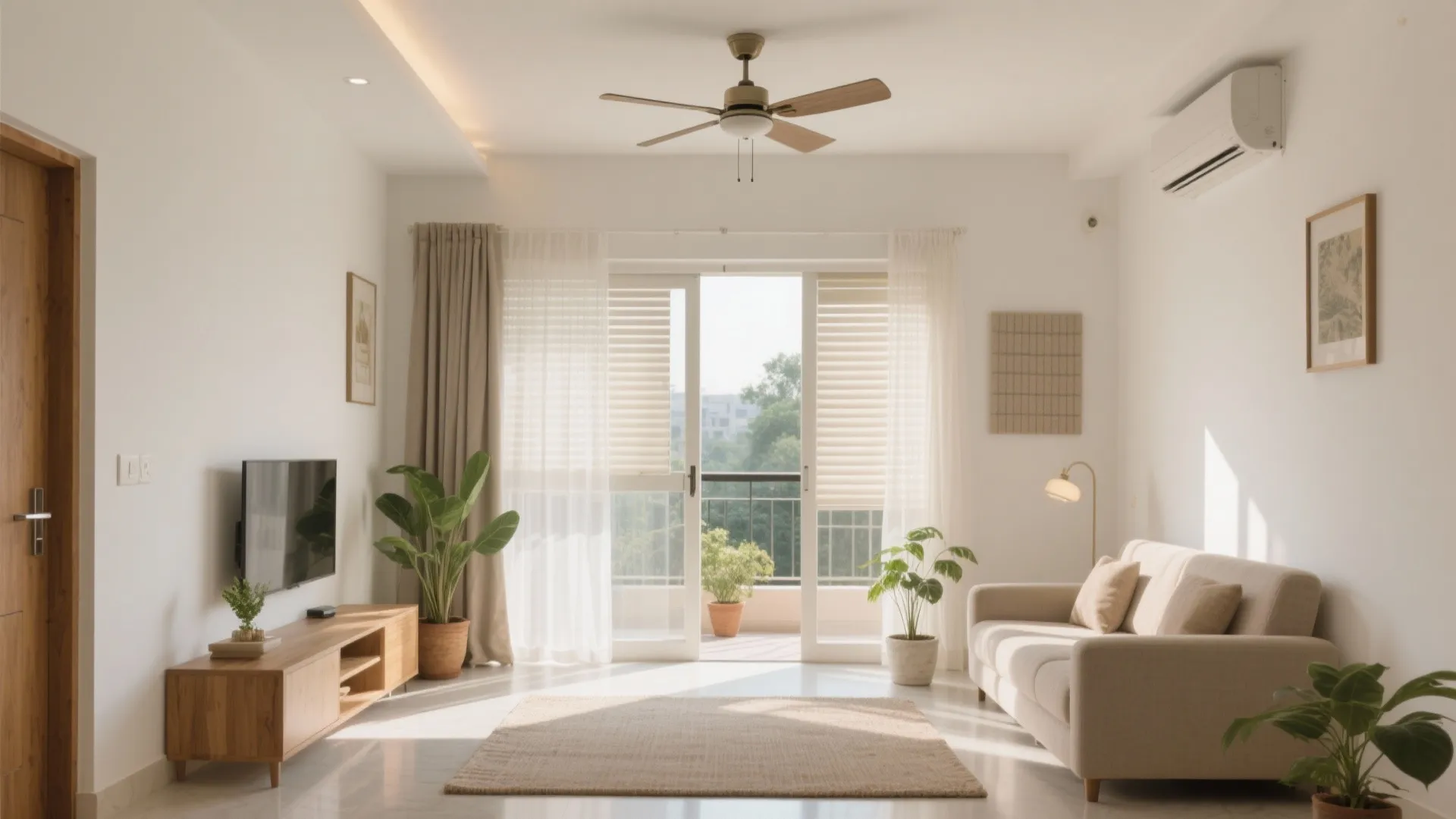 Daylight, cross-ventilation, and quiet comfort