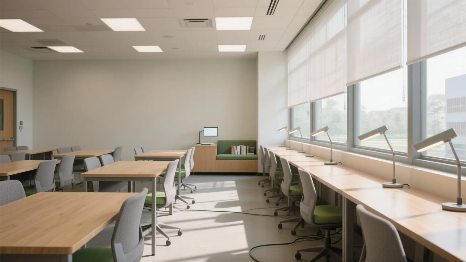 Daylight-first zoning for deep focus