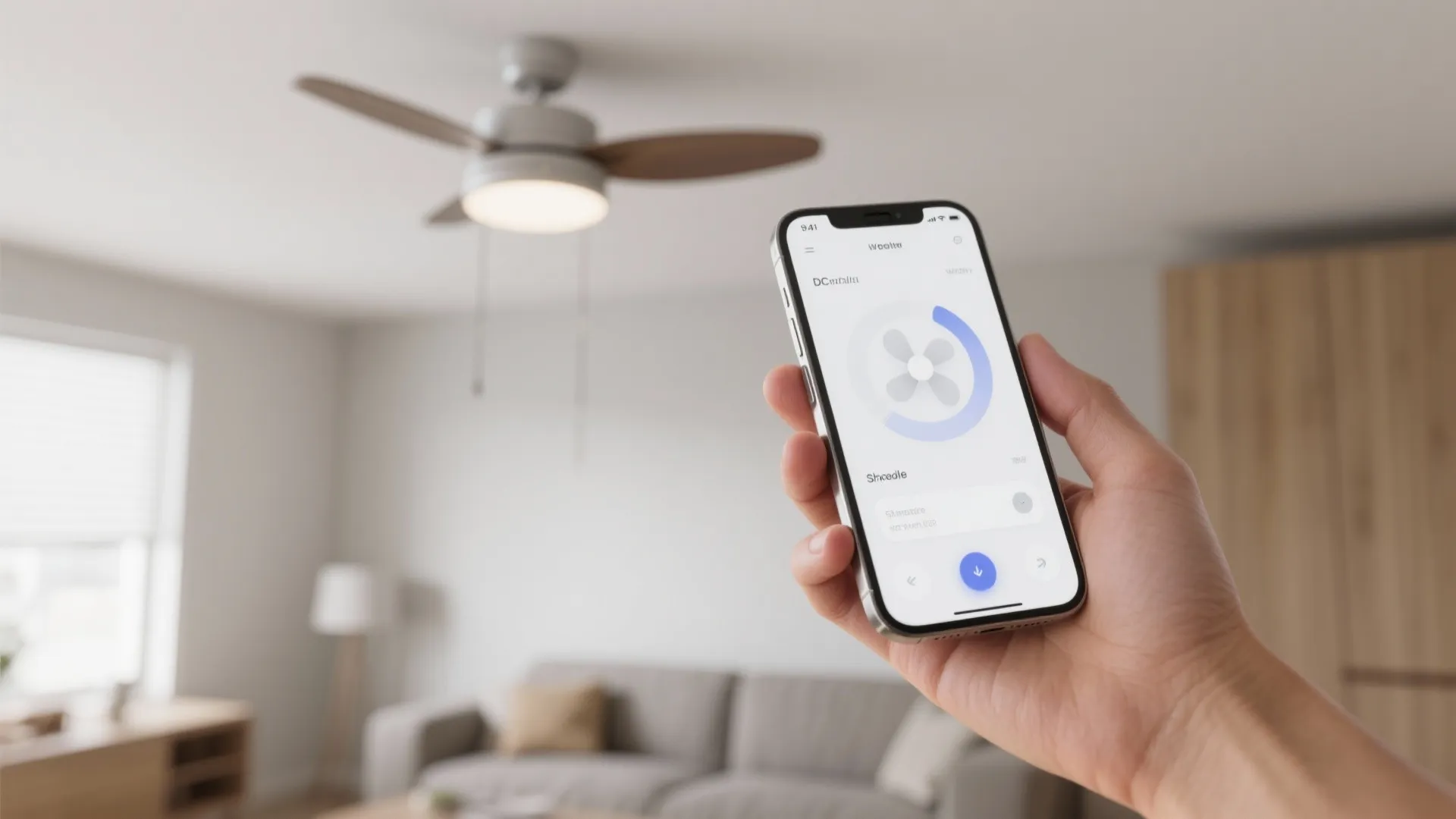 Smart DC-motor fans with reverse and schedules