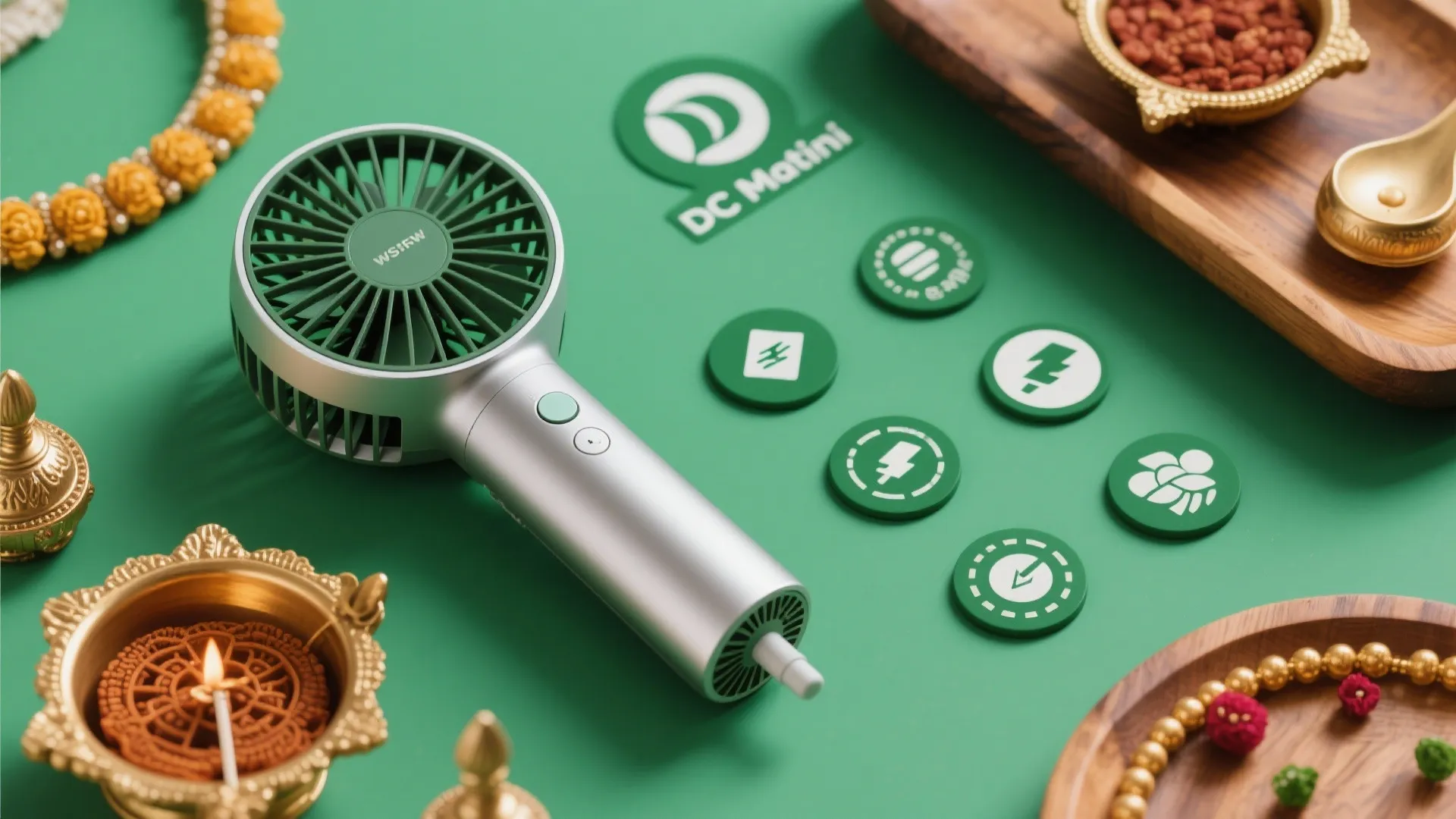 5. Energy-Efficient DC Motor Fans