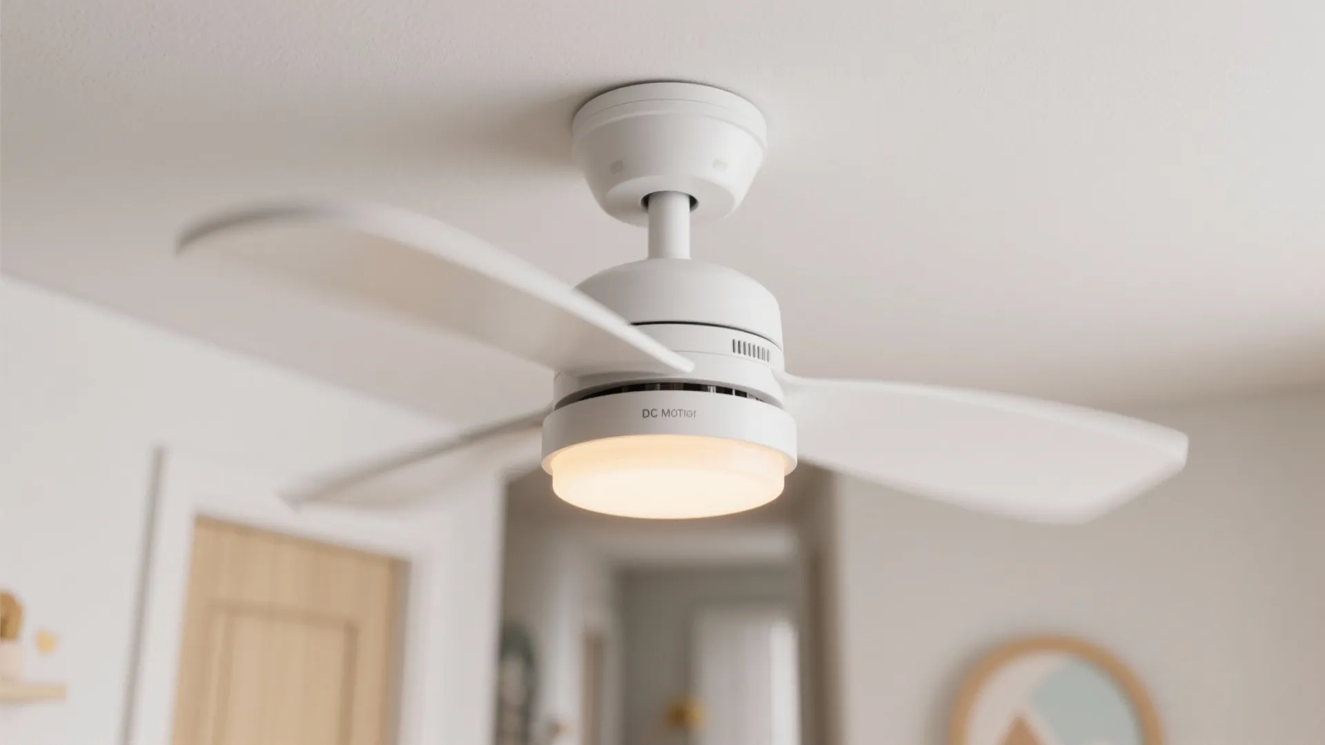 Silent DC motor fans for calm living