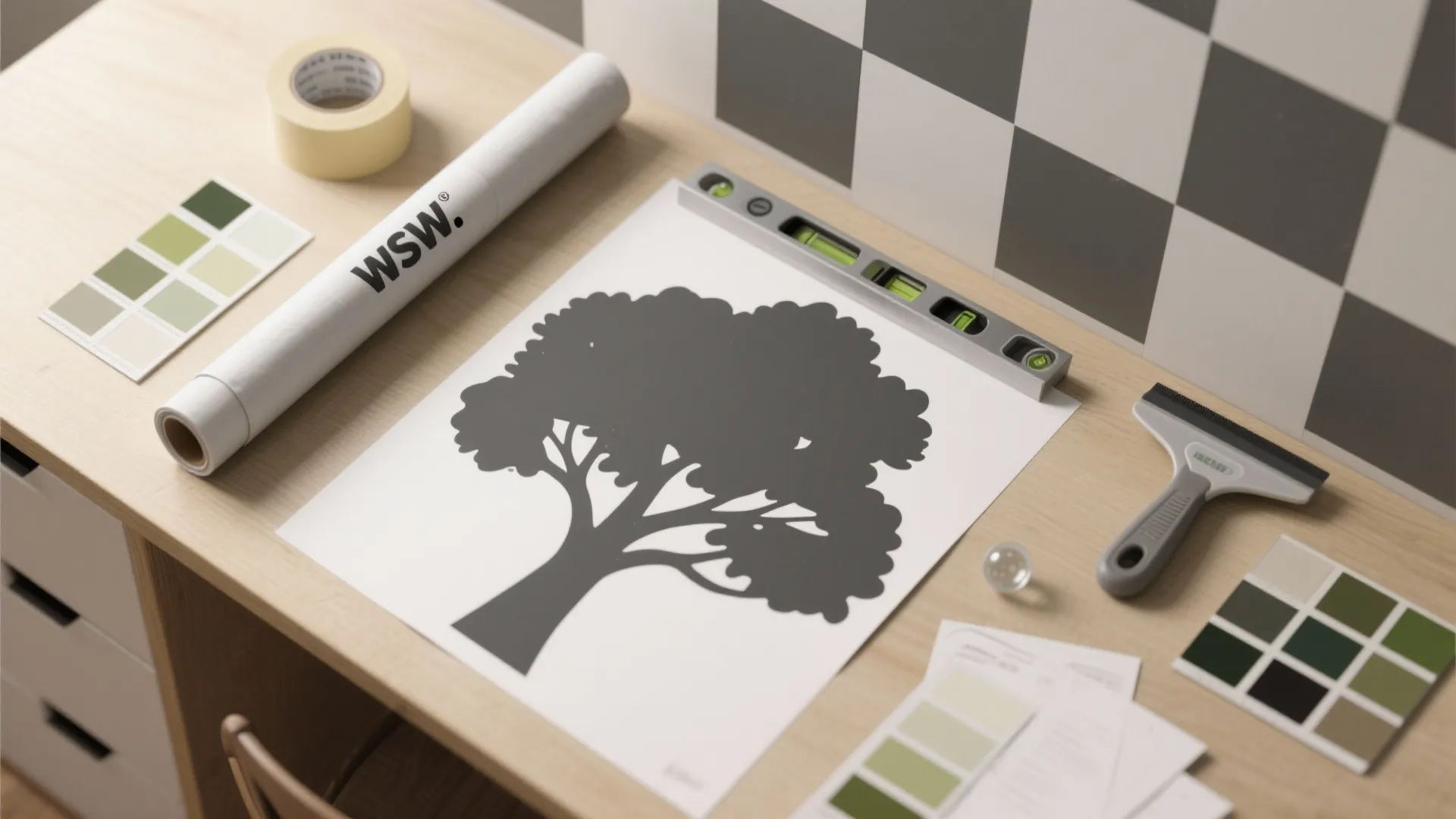 Removable Tree Silhouette Wall Decals