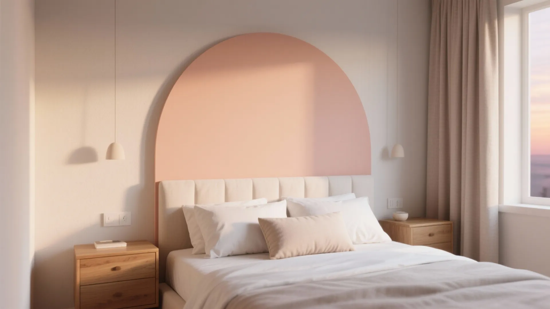 Statement Decals as Headboards