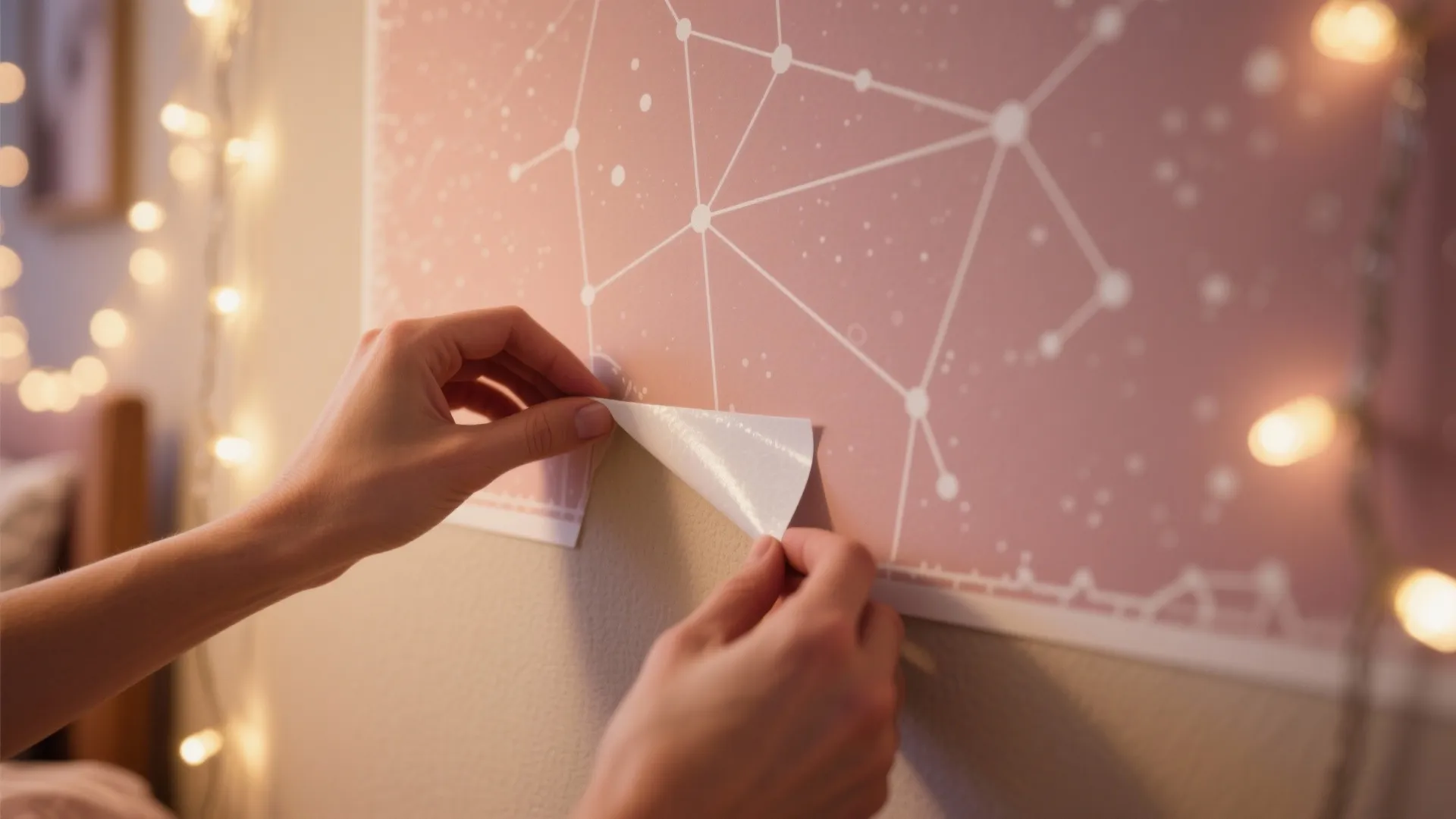 3. Themed decal backdrop: big impact, tiny effort