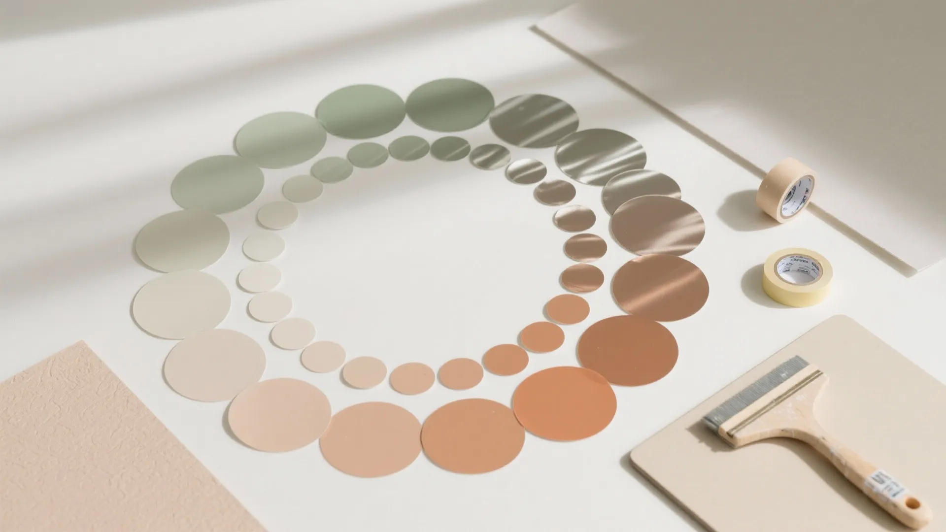 Circle Wall Decals and Custom Murals