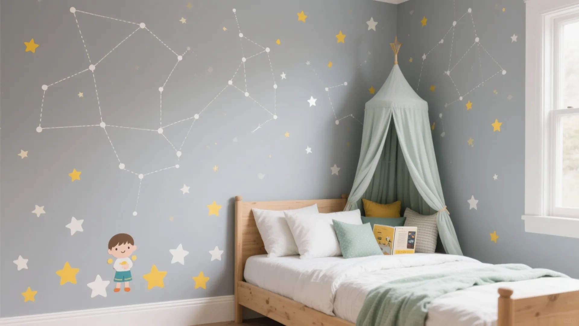 1) Removable decals and peel-and-stick wallpaper magic