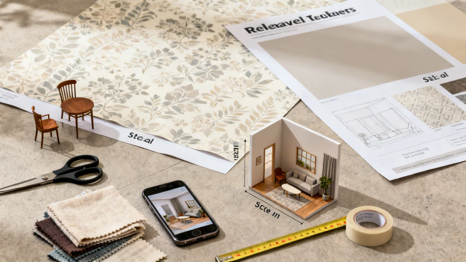 5. Playful Decals and Removable Wallpaper