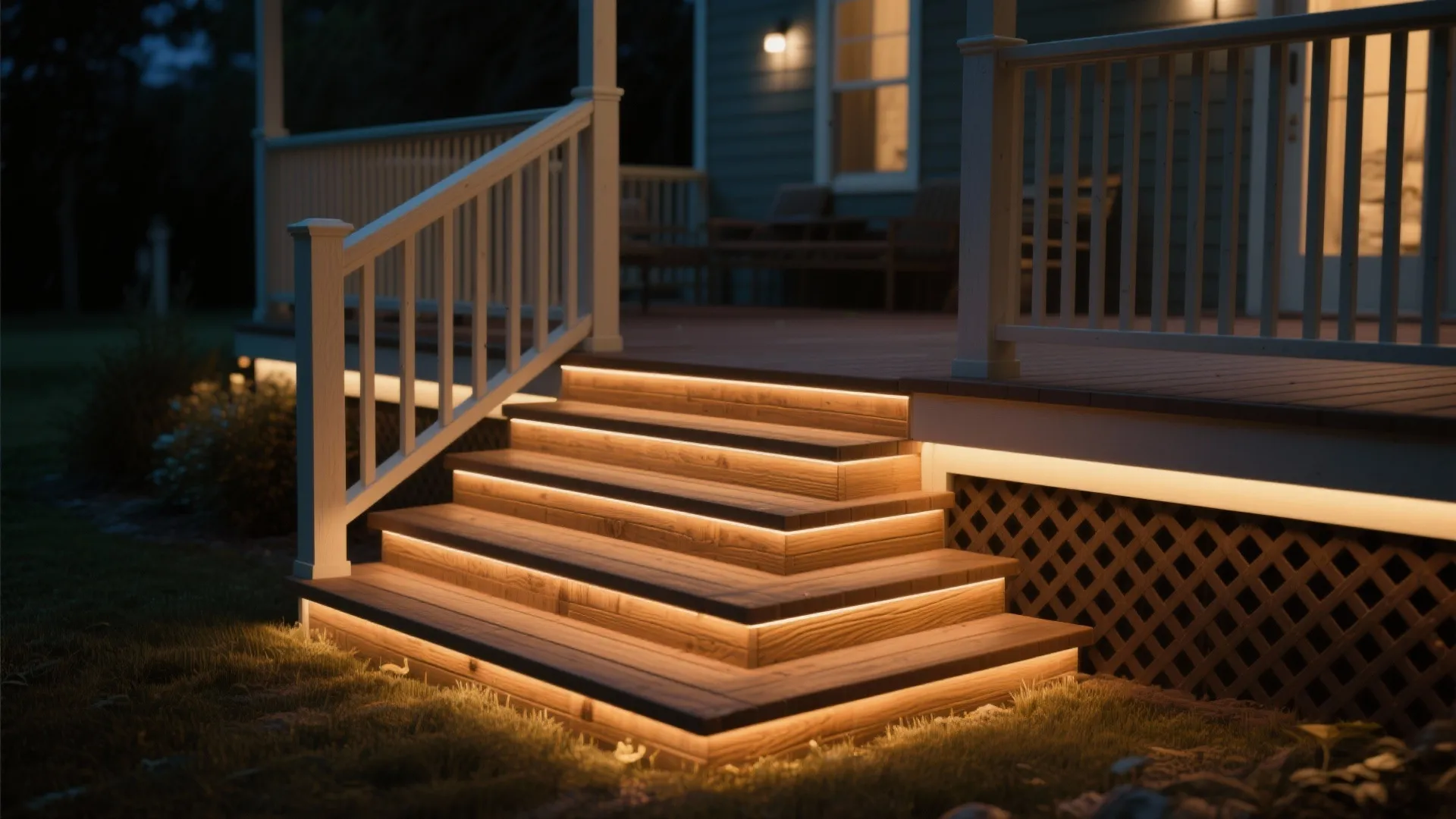 5. Deck Step Lighting