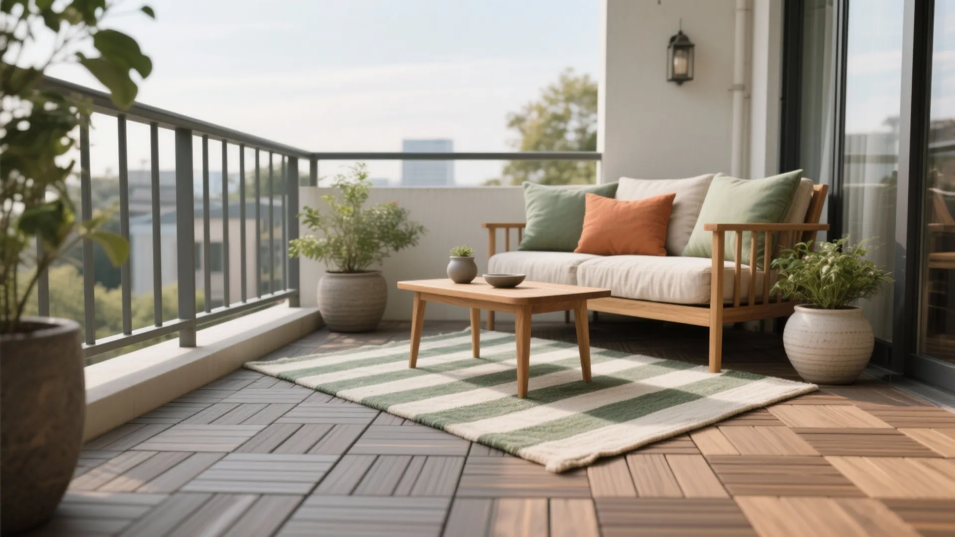 Texture, Tones, and Deck Tiles for a Cohesive Look