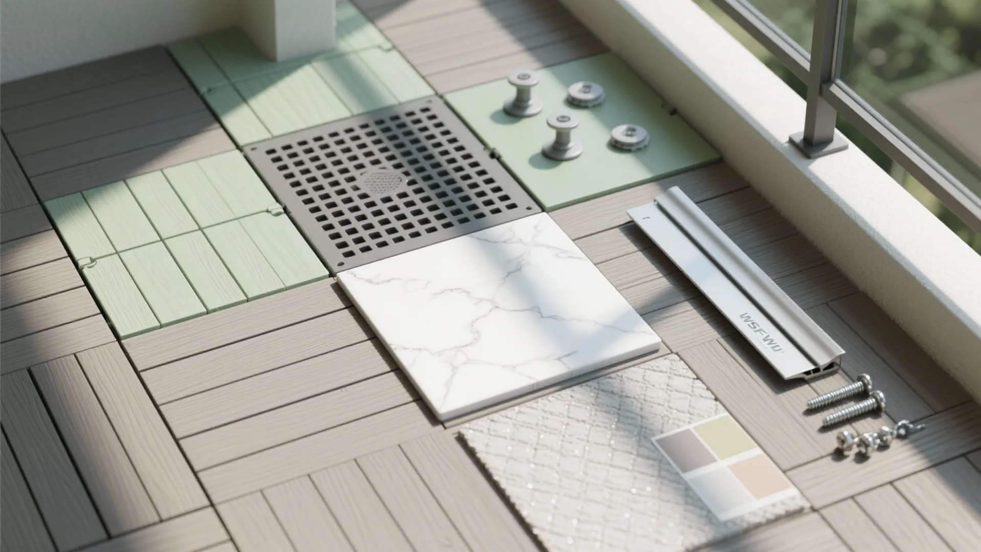 Deck Tiles and Weather-Ready Finishes
