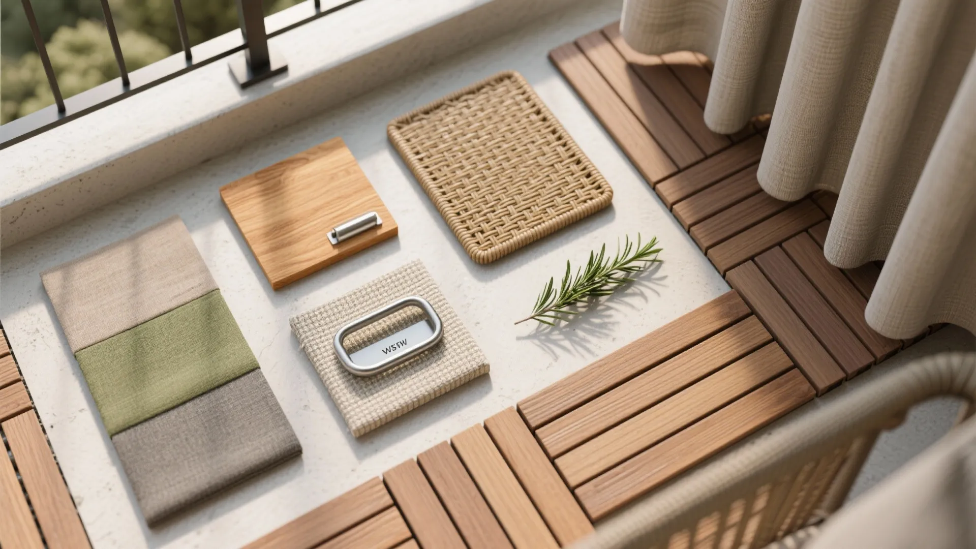 Timber Textures and Composite Decking Warmth