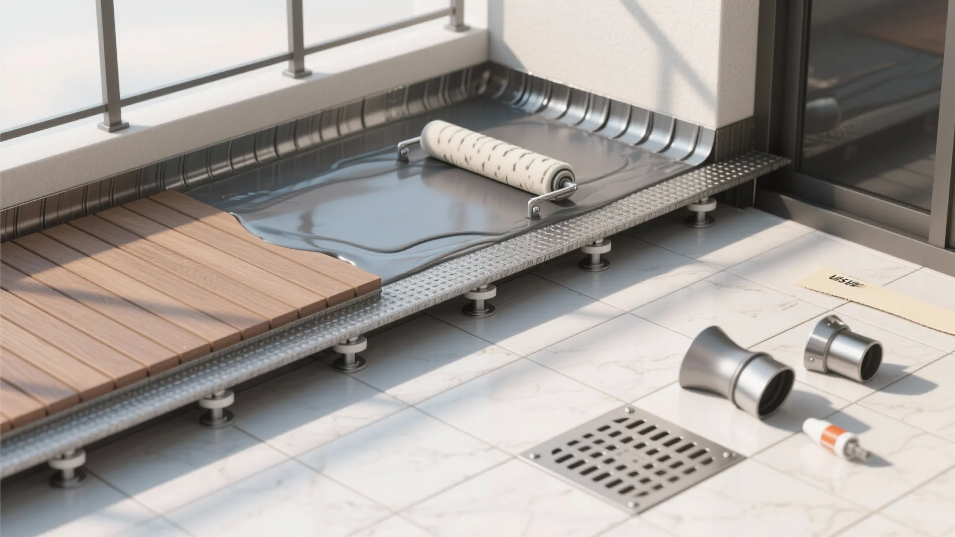 4) Waterproofing, Drainage, and Slip‑Resistant Decking