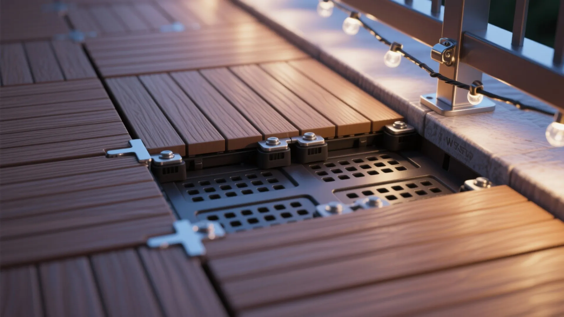 Ambience and safety upgrades: lighting, flooring, and rails