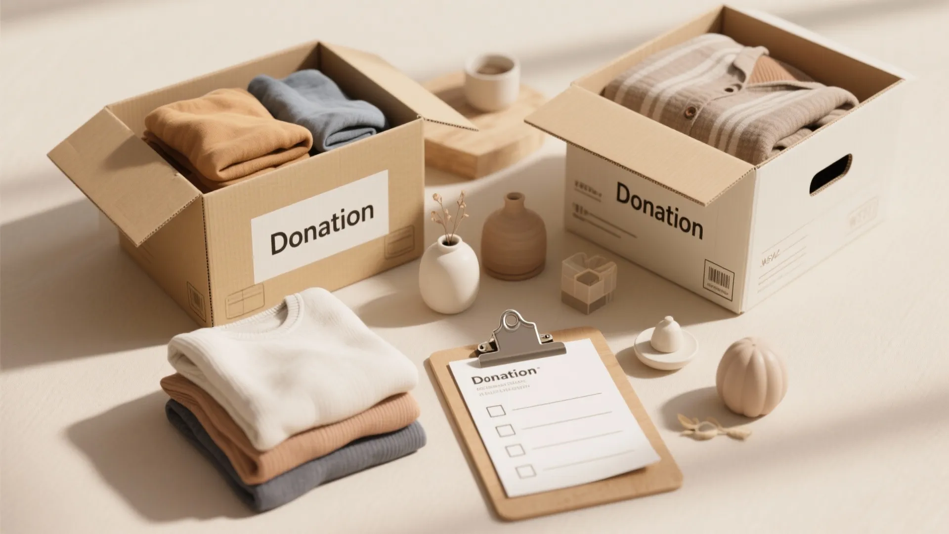 1. Declutter before you schedule movers