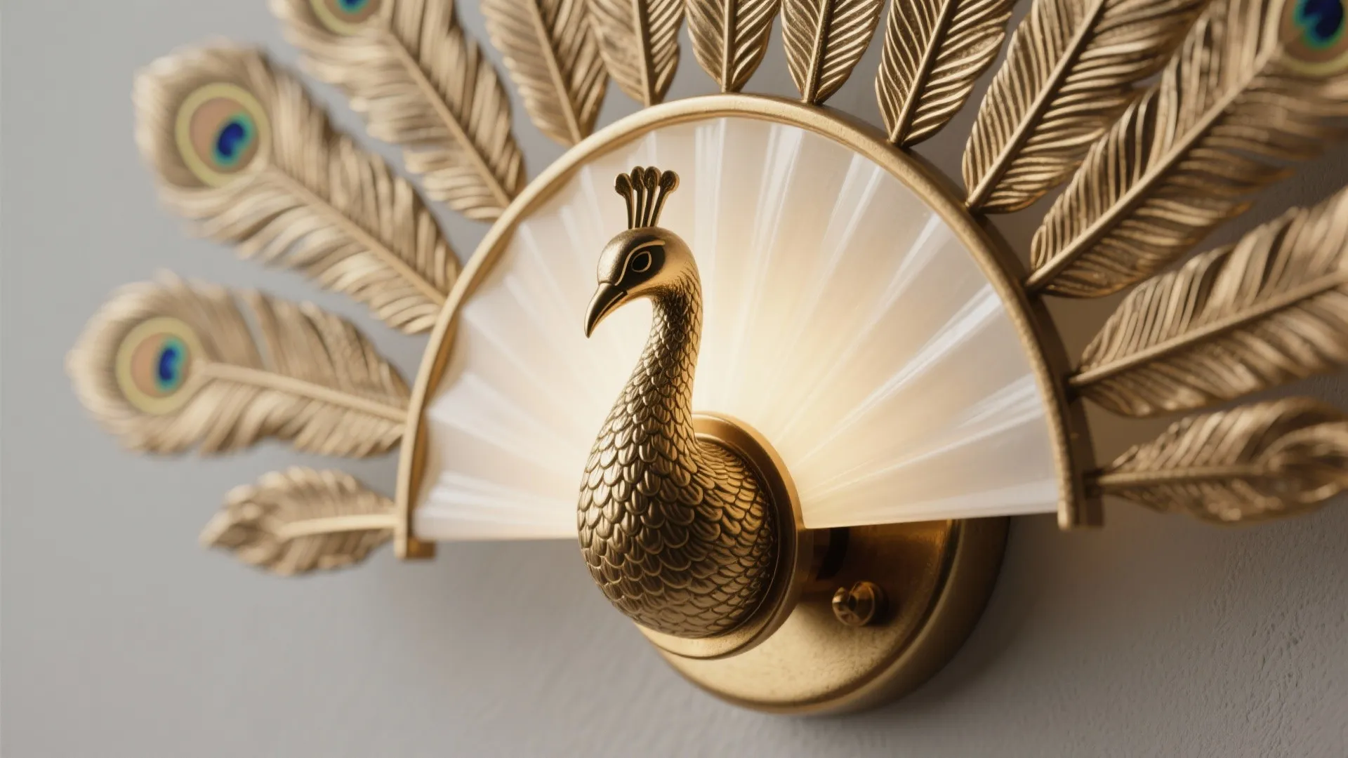 Feathered Art Deco Glow