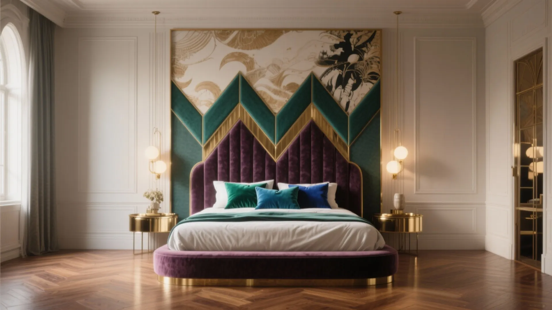 Art Deco Bedroom Design Ideas — 5 Inspirations: Practical, stylish ways to bring Art Deco glamour into your bedroom