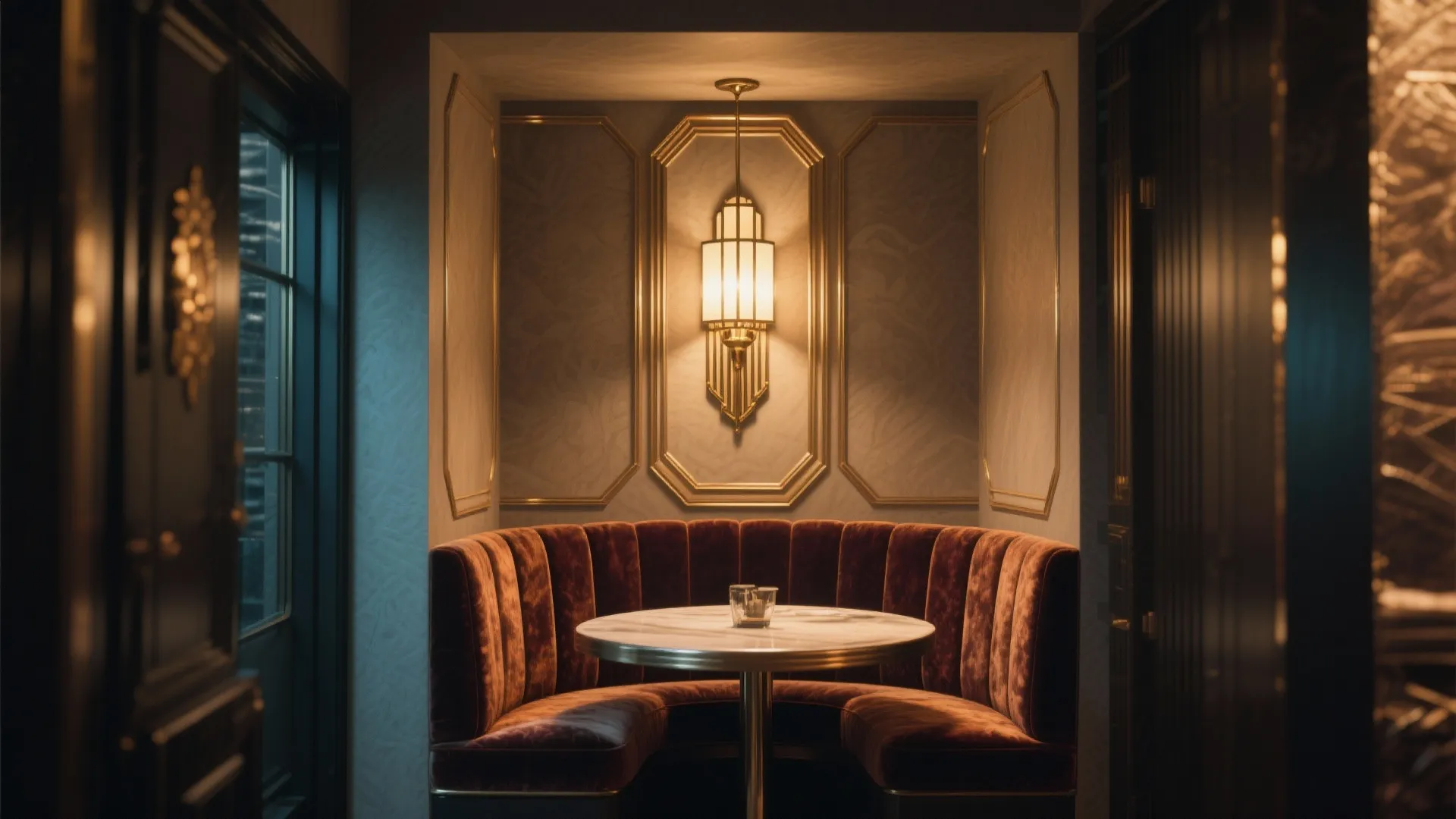 4. Statement Deco Sconces