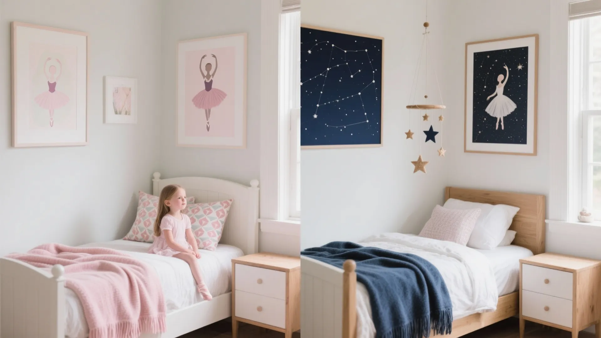 Swappable Decor that Grows with Her